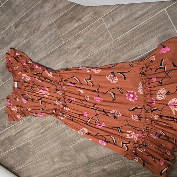 Universal Thread Dresses & Skirts - Maxi ruffle dress size medium universal thread